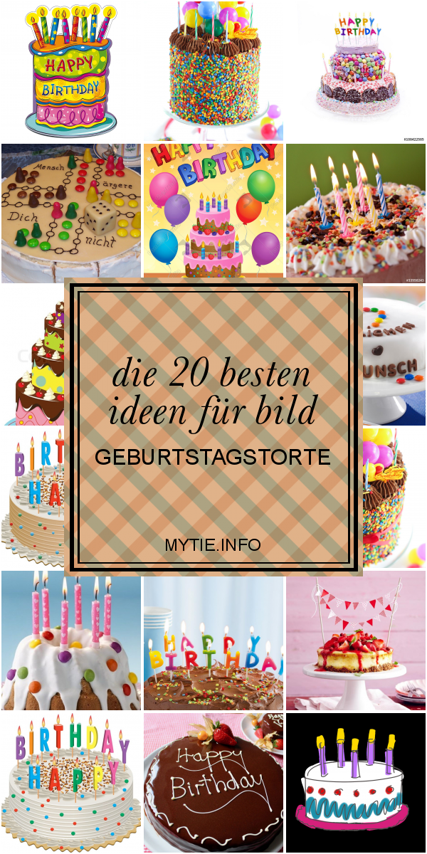 Die 20 Besten Ideen Für Bild Geburtstagstorte